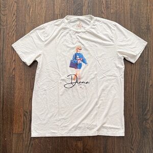 USED Princess Diana tee size XL in fair condition